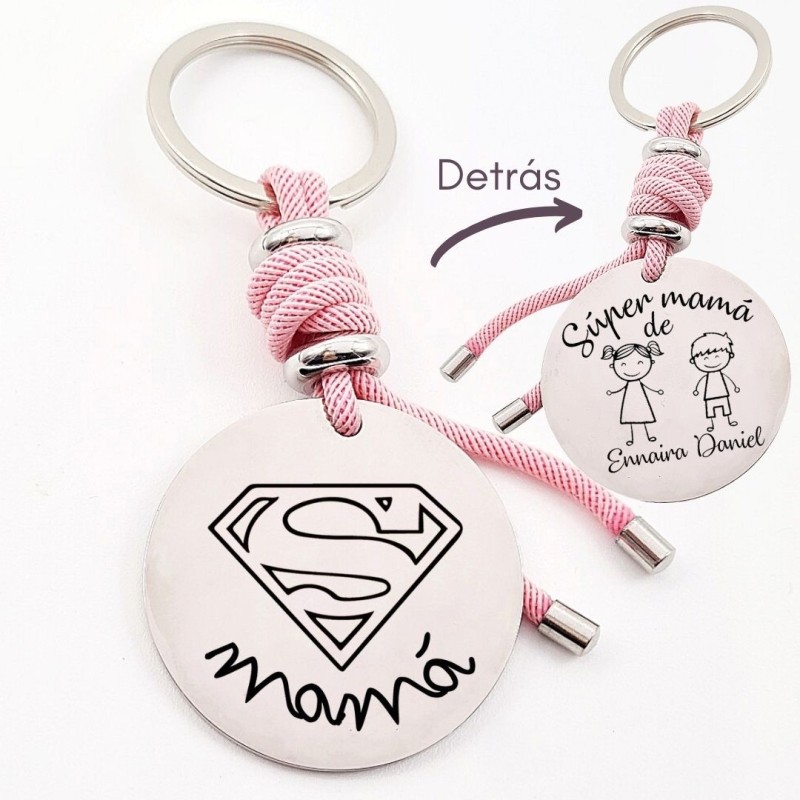 Llavero para personalizar regalos día de la madre| DCorazon