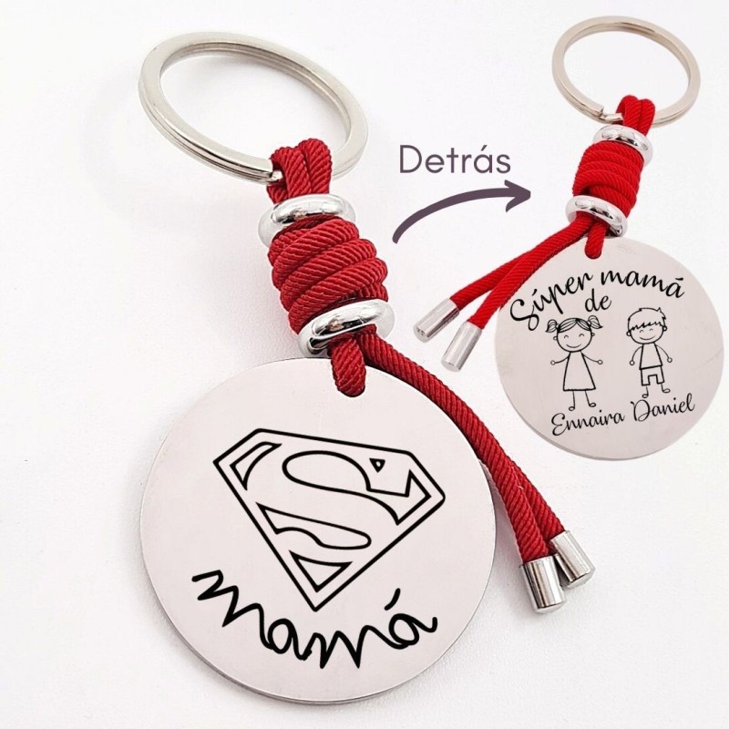 Llavero para personalizar regalos día de la madre| DCorazon