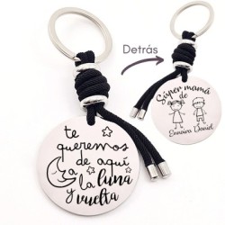 Llavero para personalizar regalos día de la madre| DCorazon