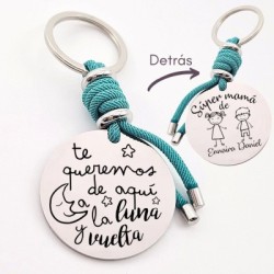 Llavero para personalizar regalos día de la madre| DCorazon