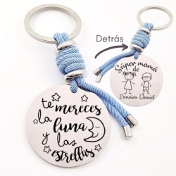 Llavero para personalizar regalos día de la madre| DCorazon