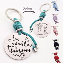Llavero para personalizar regalos día de la madre| DCorazon