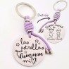 Llavero para personalizar regalos día de la madre| DCorazon
