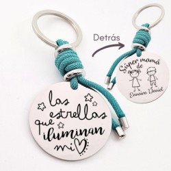 Llavero para personalizar regalos día de la madre| DCorazon