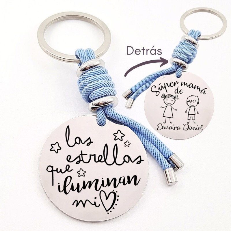 Llavero para personalizar regalos día de la madre| DCorazon