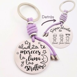 Llavero para personalizar regalos día de la madre| DCorazon