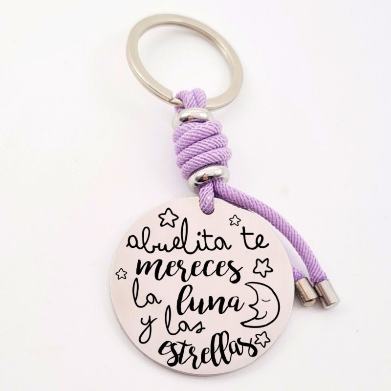 Llavero para personalizar regalos día de la madre| DCorazon