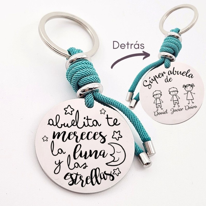 Llavero para personalizar regalos día de la madre| DCorazon