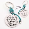 Llavero para personalizar regalos día de la madre| DCorazon