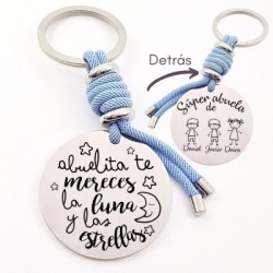 Llavero para personalizar regalos día de la madre| DCorazon