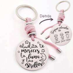 Llavero para personalizar regalos día de la madre| DCorazon