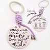 Llavero para personalizar regalos día de la madre| DCorazon