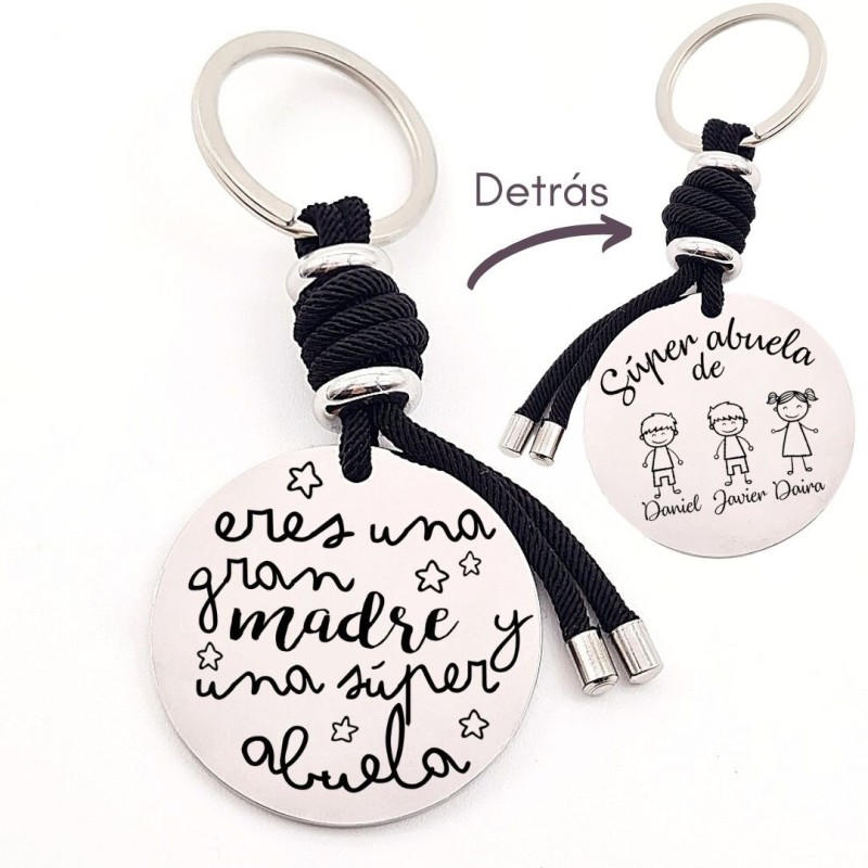 Llavero para personalizar regalos día de la madre| DCorazon