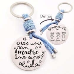 Llavero para personalizar regalos día de la madre| DCorazon