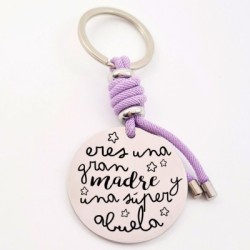 Llavero para personalizar regalos día de la madre| DCorazon