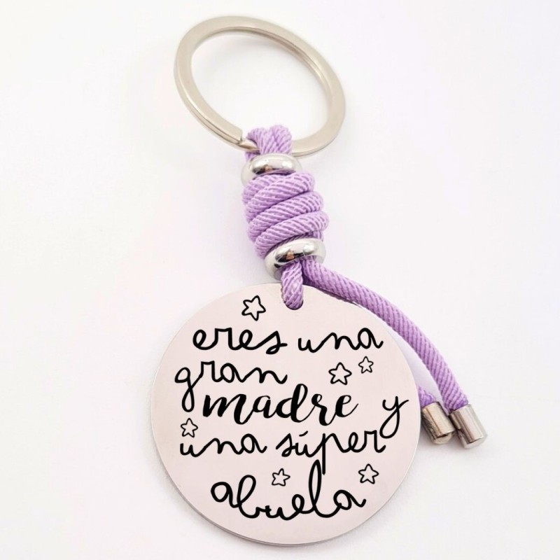 Llavero para personalizar regalos día de la madre| DCorazon