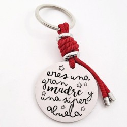 Llavero para personalizar regalos día de la madre| DCorazon