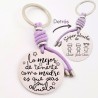 Llavero para personalizar regalos día de la madre| DCorazon