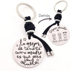 Llavero para personalizar regalos día de la madre| DCorazon