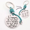 Llavero para personalizar regalos día de la madre| DCorazon