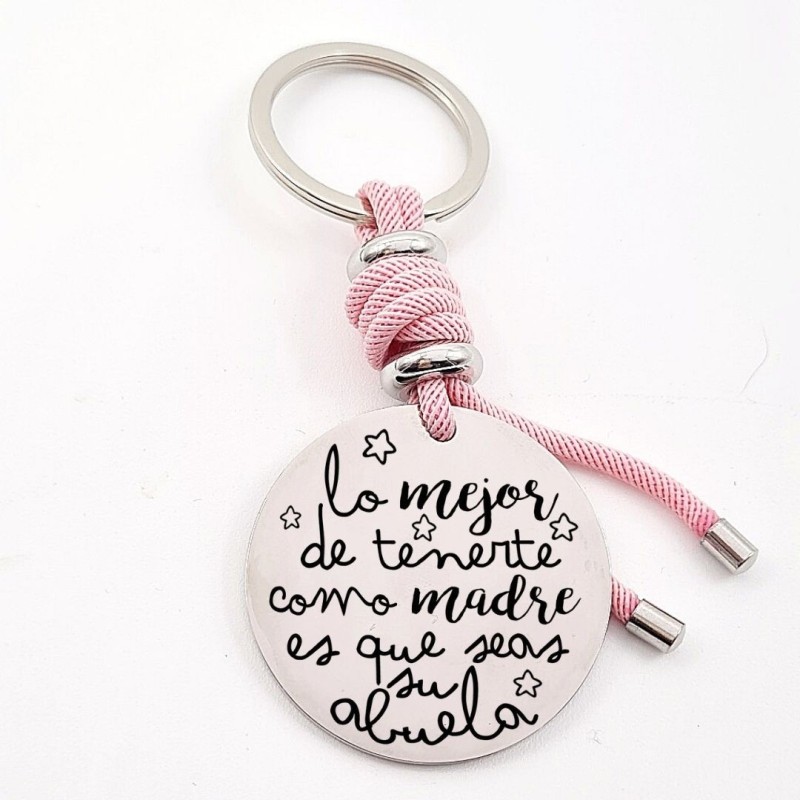 Llavero para personalizar regalos día de la madre| DCorazon