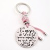 Llavero para personalizar regalos día de la madre| DCorazon