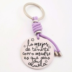 Llavero para personalizar regalos día de la madre| DCorazon
