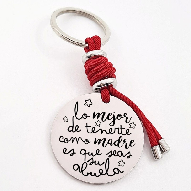 Llavero para personalizar regalos día de la madre| DCorazon