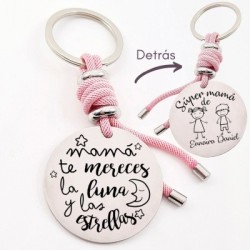 Llavero para personalizar regalos día de la madre| DCorazon