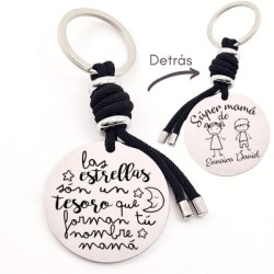 Llavero para personalizar regalos día de la madre| DCorazon