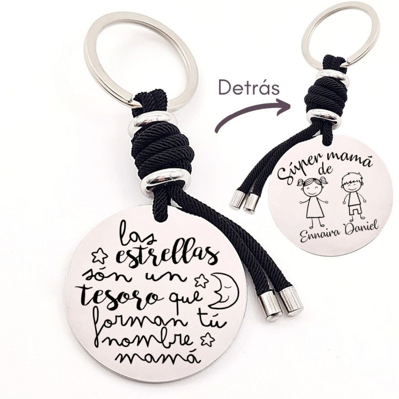 Llavero para personalizar regalos día de la madre| DCorazon