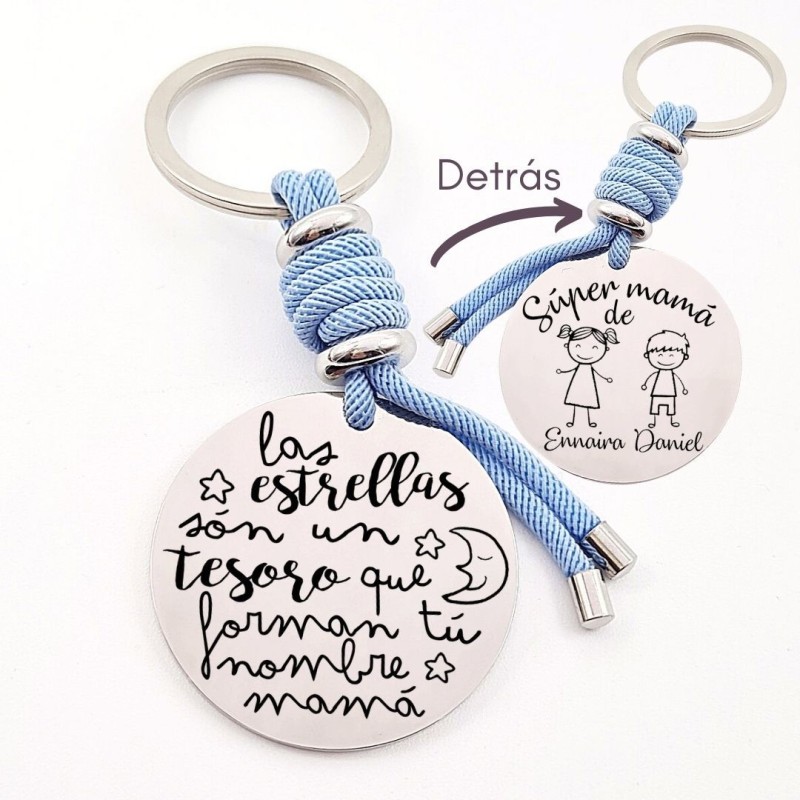 Llavero para personalizar regalos día de la madre| DCorazon