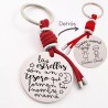 Llavero para personalizar regalos día de la madre| DCorazon