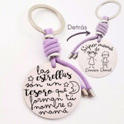Llavero para personalizar regalos día de la madre| DCorazon