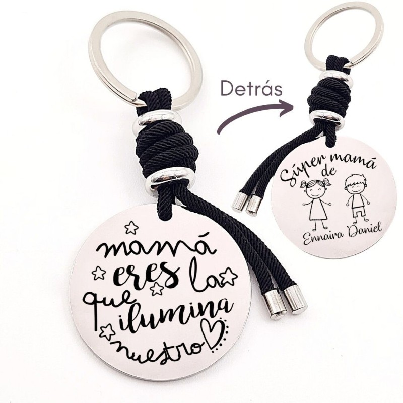 Llavero para personalizar regalos día de la madre| DCorazon
