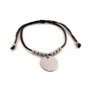 Pulsera MONA, disponible en rojo, marrón y negro, ajustable | Dcorazon