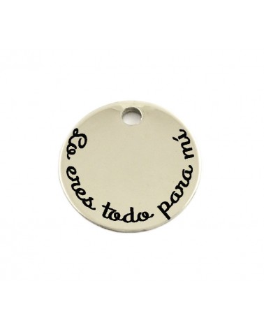 Medalla de acero con frases para el d├¡a de la madre | Creasentidos