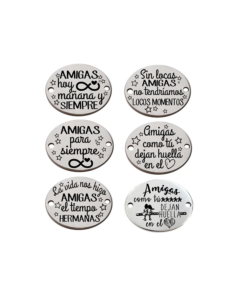 Pulsera frase de amigas | Creasentidos