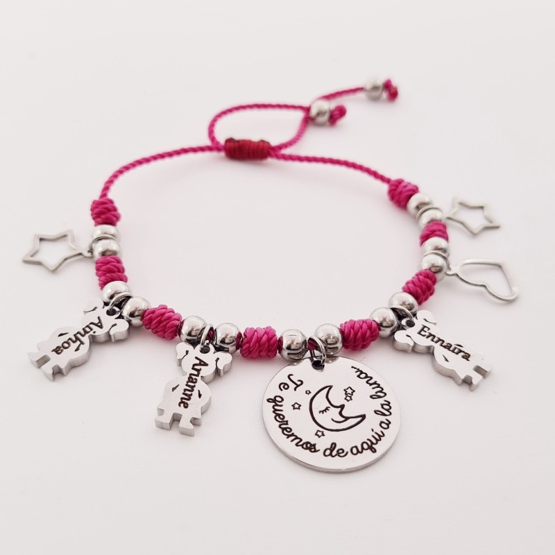 Pulsera con niños colgando | DCorazón