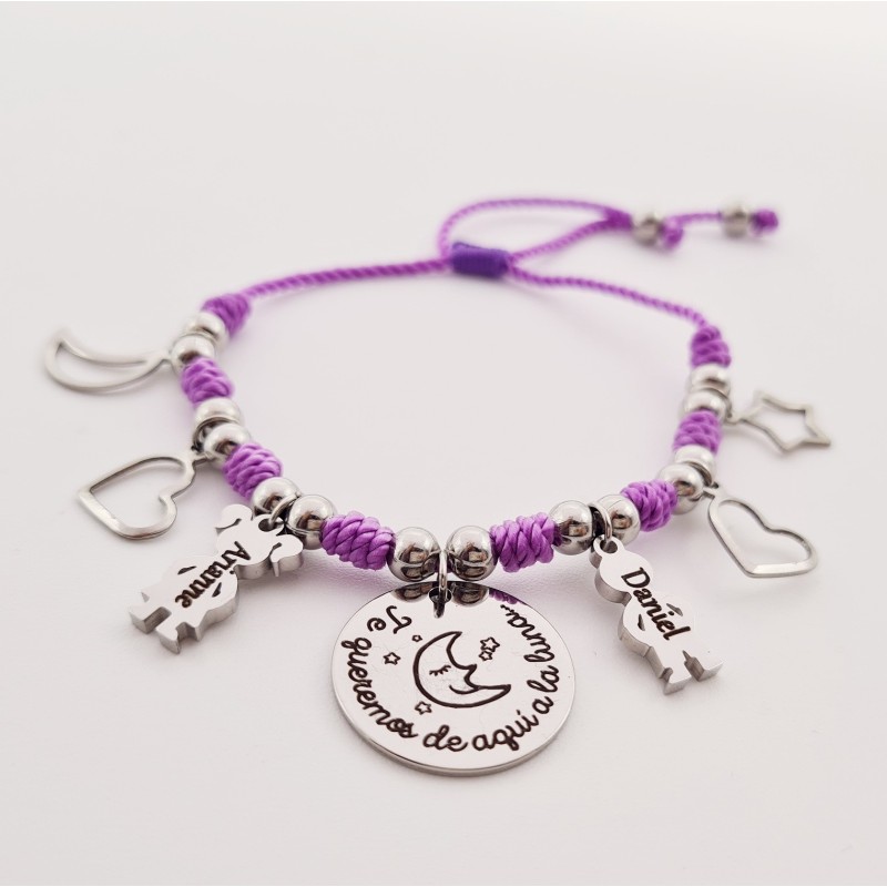 Pulsera con niños colgando | DCorazón