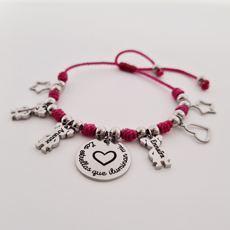 Pulsera con niños colgando | DCorazón