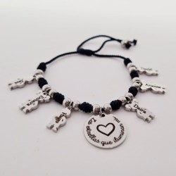Pulsera con niños colgando | DCorazón