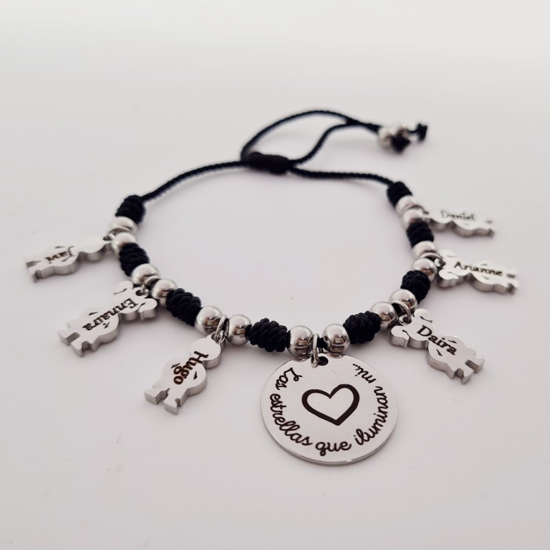 Pulsera con niños colgando | DCorazón