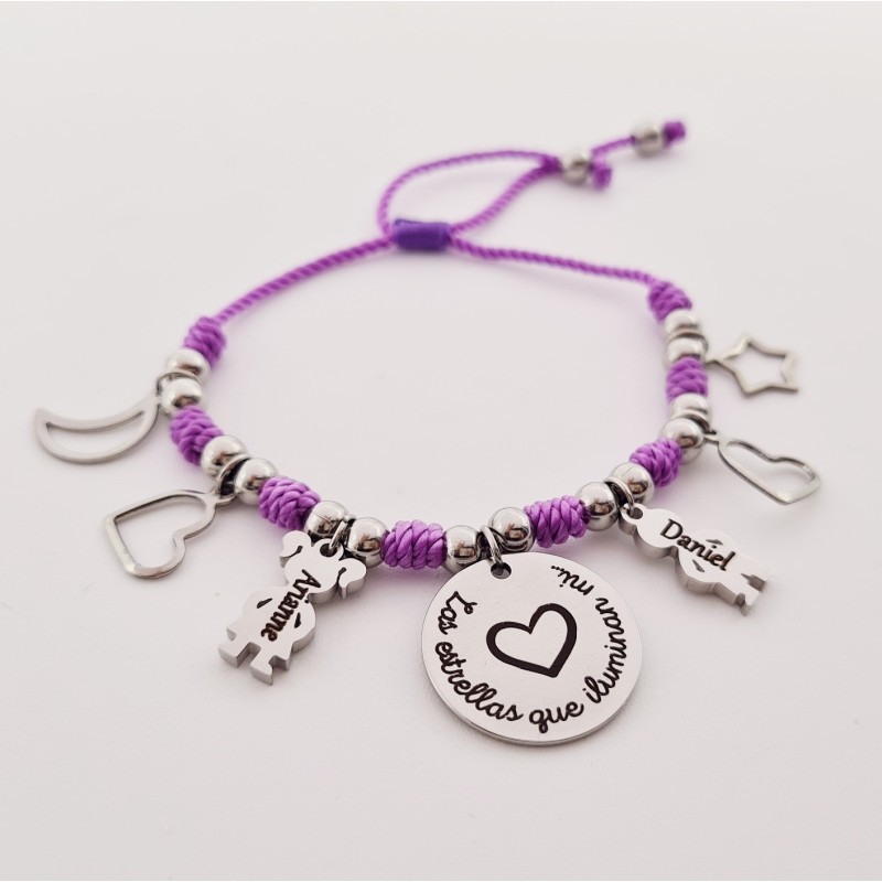 Pulsera con niños colgando | DCorazón