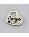 Coraz├│n para pulsera frase de amigas | Creasentidos