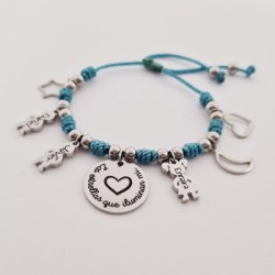 Pulsera con niños colgando | DCorazón
