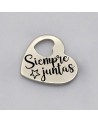 Coraz├│n para pulsera frase de amigas | Creasentidos