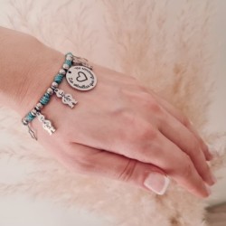 Pulsera con niños colgando | DCorazón