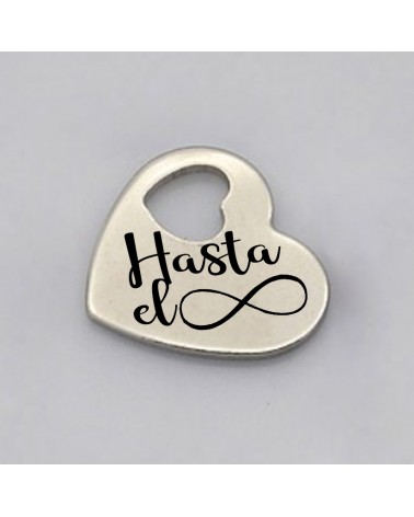 Coraz├│n para pulsera frase de amigas | Creasentidos