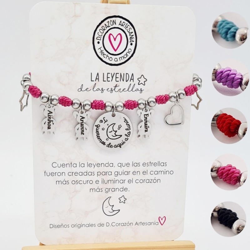 Pulsera con niños colgando | DCorazón